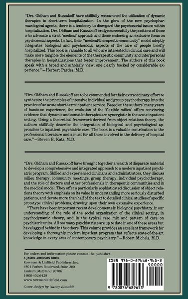 Produktbild: Dynamic Therapy in Brief Hospi