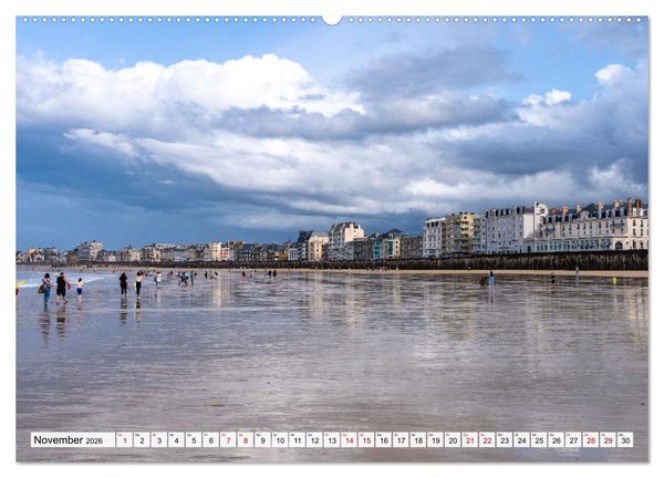 Produktbild: Frankreich - die Bretagne (hochwertiger Premium Wandkalender 2026 DIN A2 quer), Kunstdruck in Hochglanz