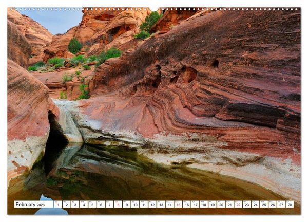 Produktbild: Spectacular Rock Formations in the Western US (Wall Calendar 2026 DIN A2 landscape), CALVENDO 12 Month Wall Calendar