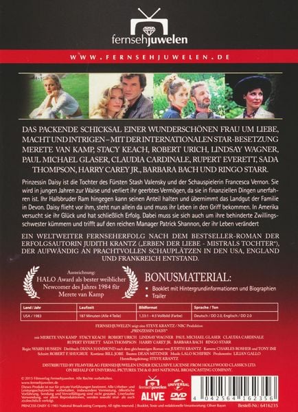 Produktbild: Prinzessin Daisy - Der komplette Vierteiler [2 DVDs]