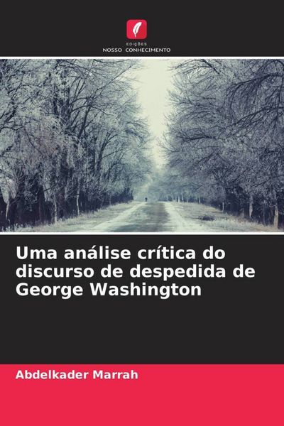 Produktbild: Uma an&aacute;lise cr&iacute;tica do discurso de despedida de George Washington