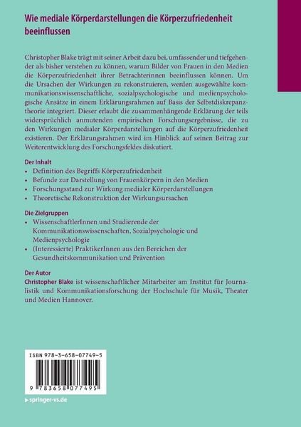 Produktbild: Wie mediale K&ouml;rperdarstellungen die K&ouml;rperzufriedenheit beeinflussen