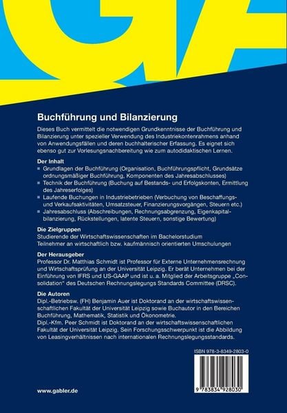 Produktbild: Buchf&uuml;hrung und Bilanzierung