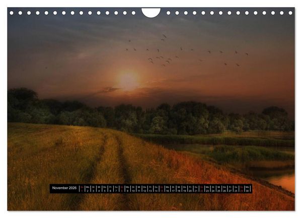 Produktbild: Sehnsucht der Natur (Wandkalender 2026 DIN A4 quer), CALVENDO Monatskalender