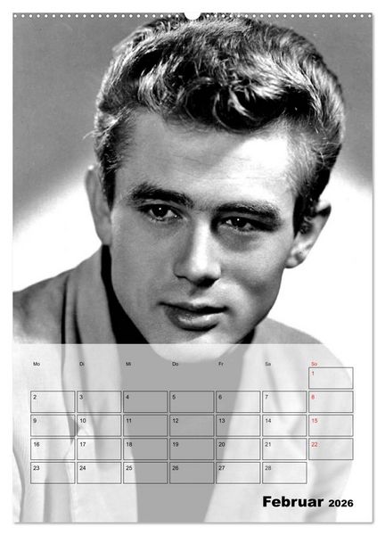 Produktbild: Filmstars - Legenden der goldenen Filmjahre (hochwertiger Premium Wandkalender 2026 DIN A2 hoch), Kunstdruck in Hochglanz