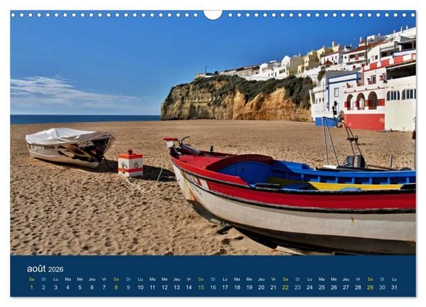 Produktbild: Un voyage &agrave; travers le Portugal (Calendrier mural 2026 DIN A3 vertical), CALVENDO calendrier mensuel