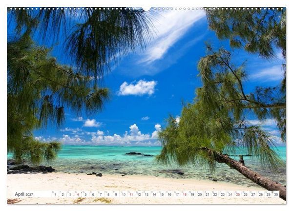 Produktbild: Mauritius (hochwertiger Premium Wandkalender 2027 DIN A2 quer), Kunstdruck in Hochglanz