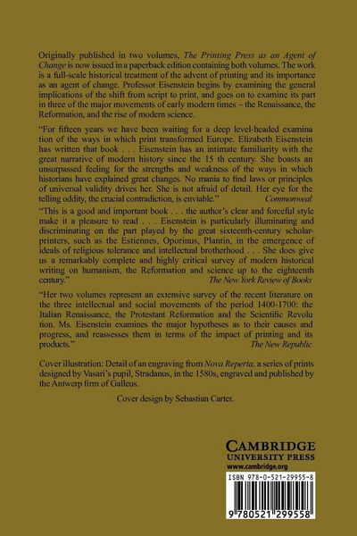 Produktbild: The Printing Press as an Agent of Change