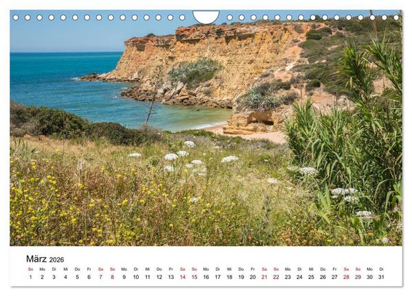 Produktbild: Andalusien - Landschaften rund um Conil de la Frontera (Wandkalender 2026 DIN A4 quer), CALVENDO Monatskalender