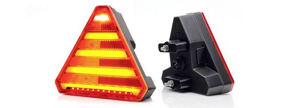 Produktbild: WAS Anh&auml;nger-R&uuml;ckleuchte Multipoint Blinker, Bremslicht, R&uuml;ckleuchte, Nebelschlussleuchte, Reflektor links 12 V/DC, 24 V/DC