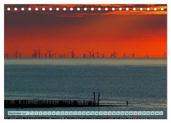 Produktbild: Magische K&uuml;ste Zeeland (Tischkalender 2027 DIN A5 quer), CALVENDO Monatskalender
