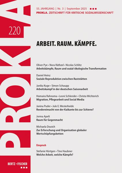 Produktbild: Arbeit. Raum. K&auml;mpfe.