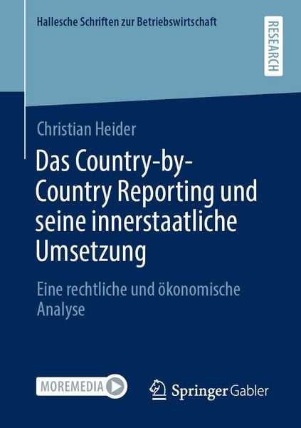Produktbild: Das Country-by-Country Reporting und seine innerstaatliche Umsetzung