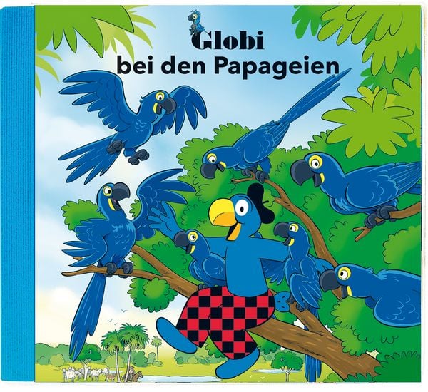 Produktbild: Globi bei den Papageien CD