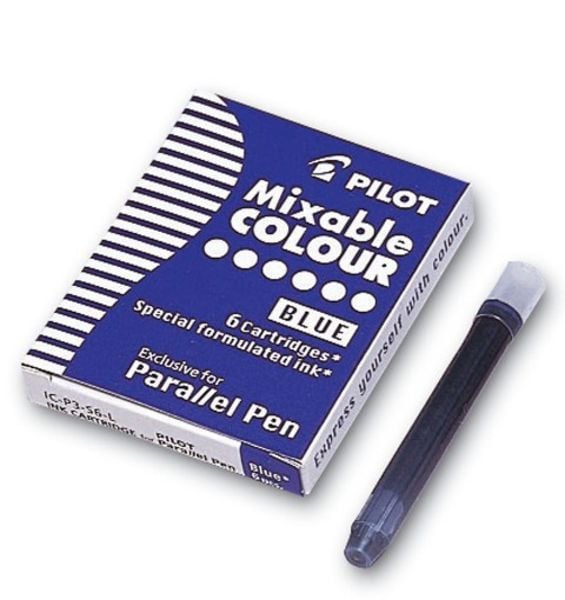 PILOT Patronen Parallel Pen blau 6er
