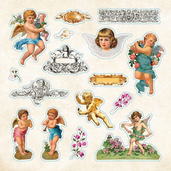 Produktbild: Bibliophilia Ephemera Sticker Book (Over 780 Stickers)