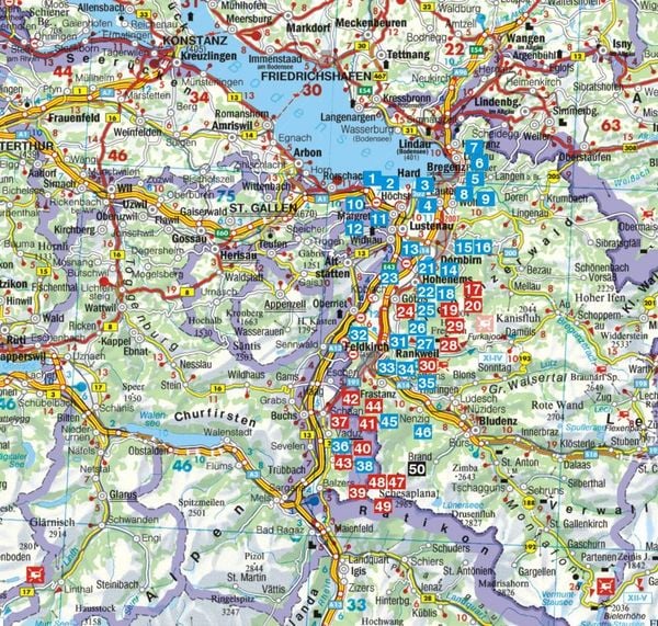 Produktbild: ROTHER Wanderf&uuml;hrer Bodensee - R&auml;tikon