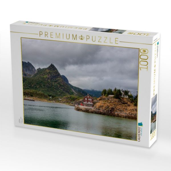 Produktbild: CALVENDO Puzzle Lofoten | 1000 Teile Lege-Gr&ouml;&szlig;e 64x48cm Foto-Puzzle f&uuml;r gl&uuml;ckliche Stunden
