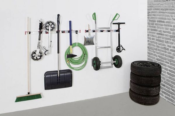 Produktbild: Bruns Ger&auml;tehalterleiste 5 Halter 60459 0.75 m
