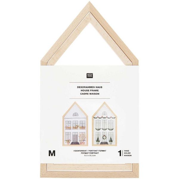 Produktbild: Dekostickrahmen, Haus, mittel