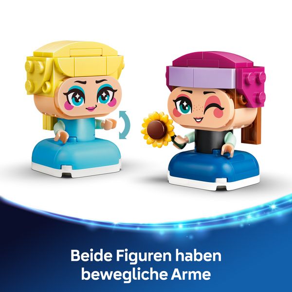 Produktbild: LEGO ǀ Disney Frozen 43284 Die Mini-Prinzessinnen Anna und Elsa, Spiel