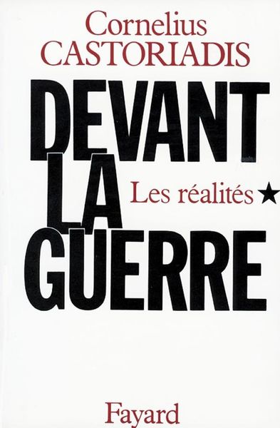 Produktbild: Devant la guerre