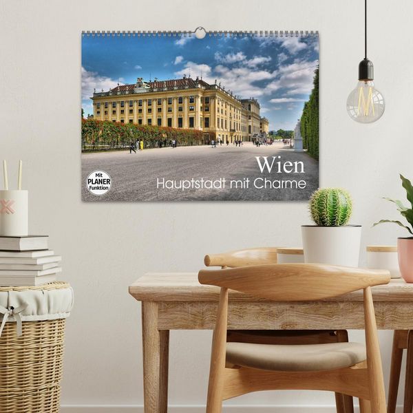 Produktbild: Wien - Haupstadt mit Charme (Wandkalender 2026 DIN A3 quer), CALVENDO Monatskalender