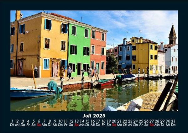 Produktbild: Venedig 2025 Fotokalender DIN A5