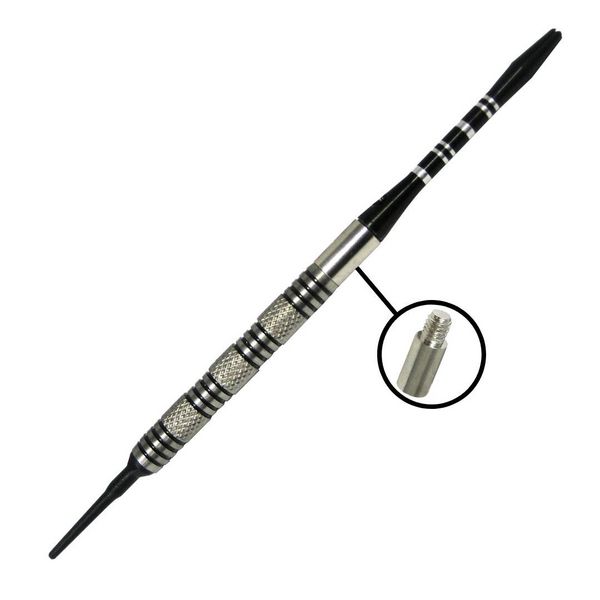 Produktbild: Karella 8070.01 - Dart Zusatzgewicht f&uuml;r 2BA Gewinde, add. 2 gramm, 3er Set