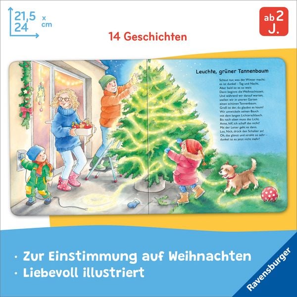 Produktbild: Meine erste Kinderbibliothek - Meine ersten Weihnachts-Geschichten
