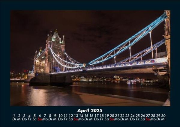 Produktbild: London - Impressionen 2025 Fotokalender DIN A5