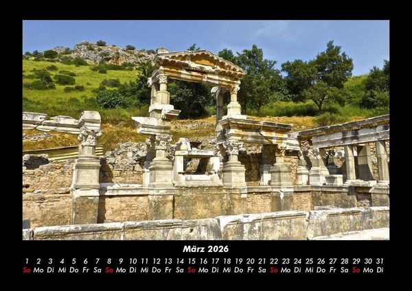 Produktbild: Tempel 2026 Fotokalender DIN A3
