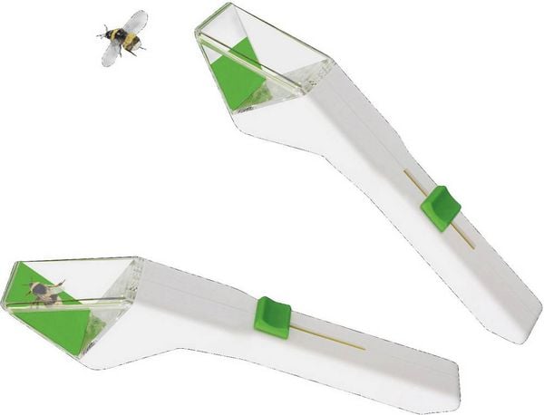 Produktbild: Snapy insect catcher 10099 Lebendfalle Wei&szlig;, Gr&uuml;n 1St.