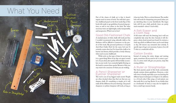 Produktbild: The Complete Book of Chalk Lettering