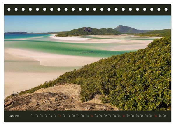 Produktbild: Australien - Farbige Vielfalt (Tischkalender 2026 DIN A5 quer), CALVENDO Monatskalender