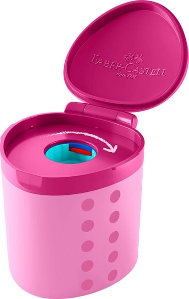 Produktbild: Faber-Castell Dosenspitzer Grippy, # 10 mm, pink