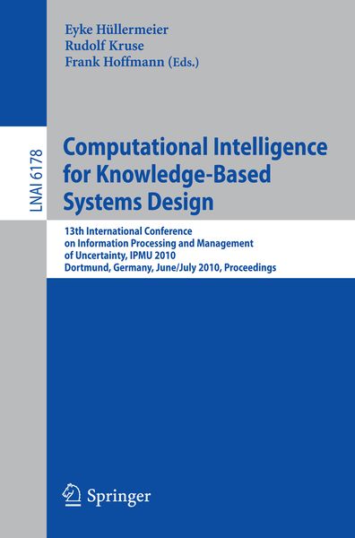 Produktbild: Computational Intelligence for Knowledge-Based System Design