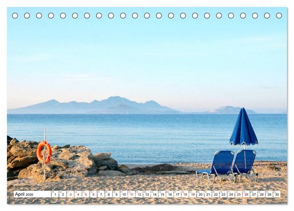 Produktbild: Griechische Insel Kos (Tischkalender 2026 DIN A5 quer), CALVENDO Monatskalender