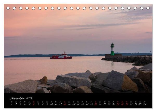 Produktbild: Sassnitz und R&uuml;gen (Tischkalender 2026 DIN A5 quer), CALVENDO Monatskalender