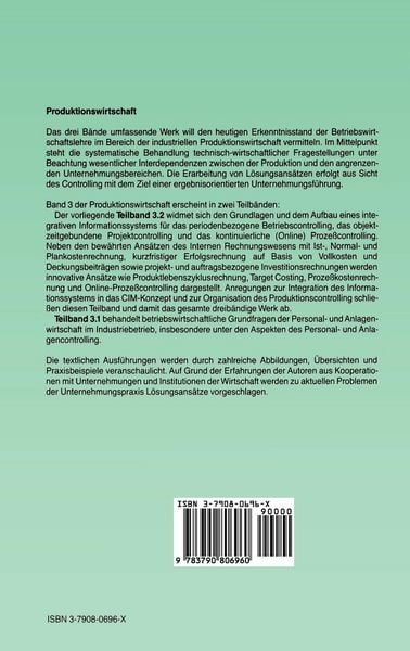 Produktbild: Produktionswirtschaft - Controlling industrieller Produktion