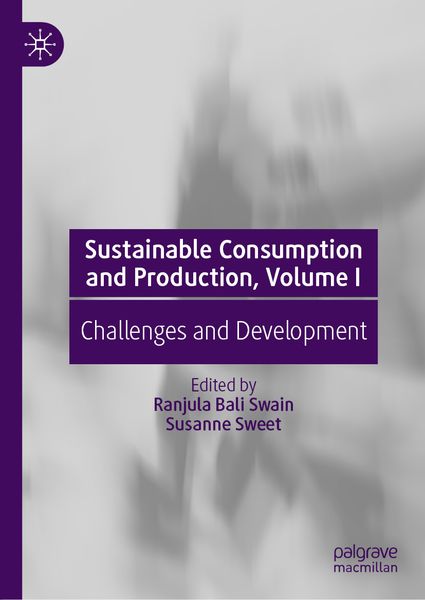 Produktbild: Sustainable Consumption and Production, Volume I