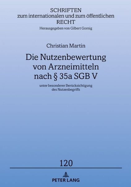 Produktbild: Die Nutzenbewertung von Arzneimitteln nach &sect; 35a SGB V