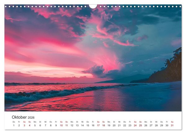 Produktbild: Gestrandet - Ein Jahr auf Robinsons Insel (Wandkalender 2026 DIN A3 quer), CALVENDO Monatskalender