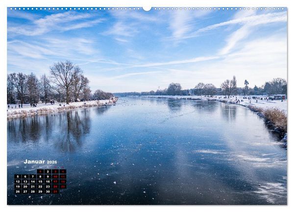 Produktbild: Bremen Fotokalender 2026 (Wandkalender 2026 DIN A2 quer), CALVENDO Monatskalender