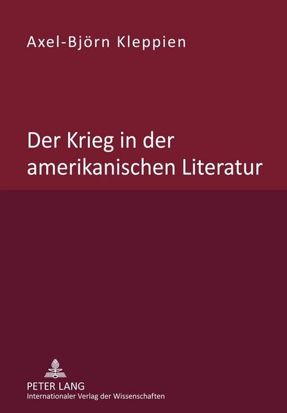 Produktbild: Der Krieg in der amerikanischen Literatur