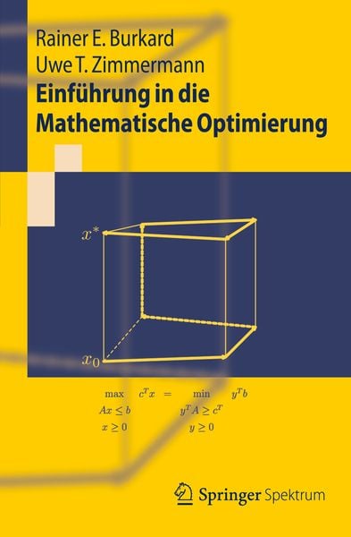 Produktbild: Einf&uuml;hrung in die Mathematische Optimierung