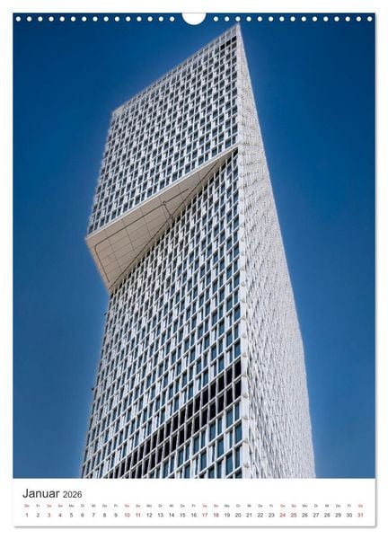 Produktbild: Frankfurt Turmvisionen (Wandkalender 2026 DIN A3 hoch), CALVENDO Monatskalender