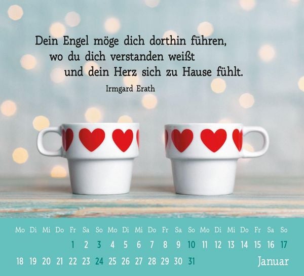 Produktbild: Mini-Kalender 2027: Der kleine Schutzengelkalender