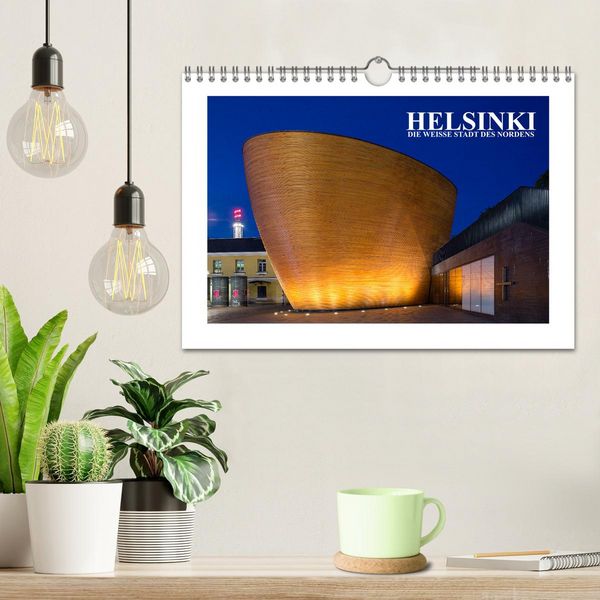 Produktbild: Helsinki - Die wei&szlig;e Stadt des Nordens (Wandkalender 2026 DIN A4 quer), CALVENDO Monatskalender