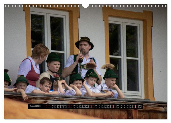 Produktbild: Maibaum aufstellen (Wandkalender 2026 DIN A3 quer), CALVENDO Monatskalender